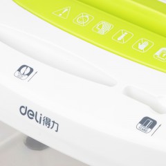 得力9935小型便捷手摇碎纸机办公家用桌面迷你手动粉碎机可碎A4纸碎卡碎光盘碎照片 9935(4级保密手摇连续2张同碎4L容量可碎卡